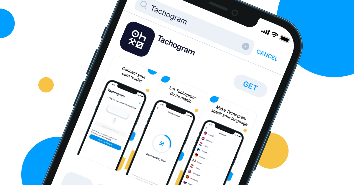 Tachogram disponible en dispositivo iOS